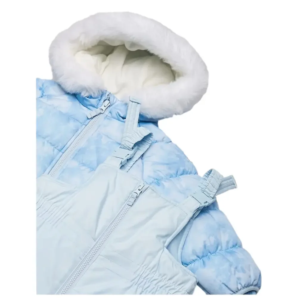 Osh Kosh Girls' Ski Jacket and Snowbib Snowsuit Outfit Set winter coat size 12M